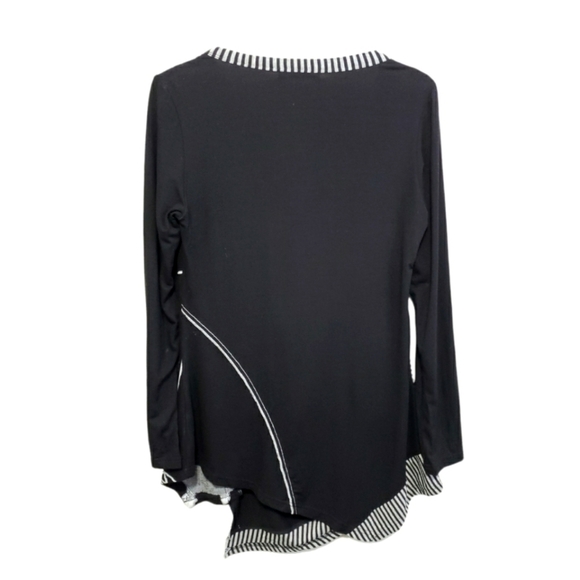 La - El Couture Asymmetric Top, Size S - Picture 3 of 13